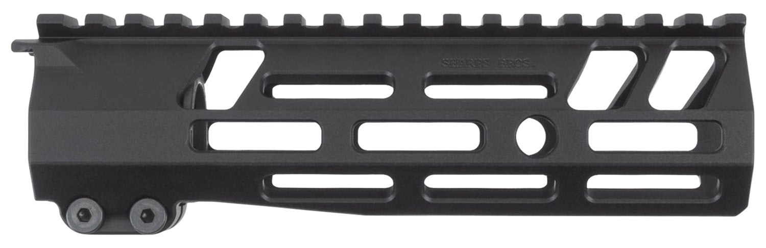 Sharps Bros SBHG08 Full Top  Rail 7" M-LOK Handguard, 6061-T6 Aluminum w/Anodized Finish,  Includes 4140 PH Steel Barrel Nut & Hardware