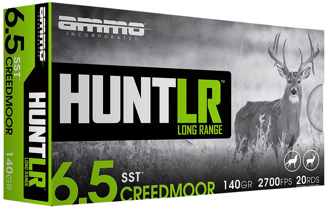 Ammo Inc 65CM140SSTA20 Signature  6.5 Creedmoor 140 gr Super Shock Tip (SST) 20 Per Box/10 Cs