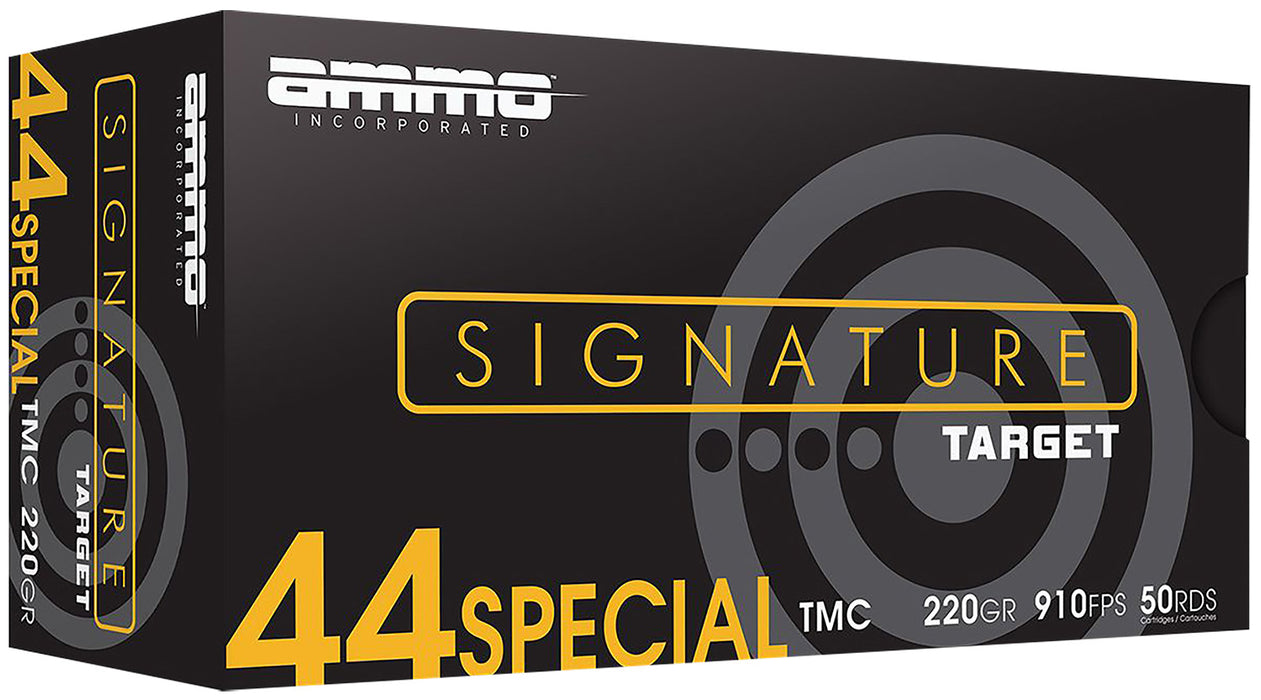 Ammo Inc 44S220TMCA50 Signature  44 Special 220 gr Total Metal Case (TMC) 50 Per Box/20 Cs