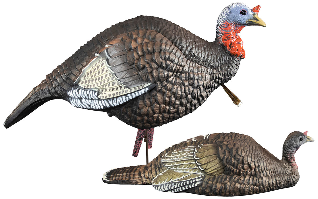 Higdon Outdoors 63181 Decoy Combo Jake & Jill Turkey Species