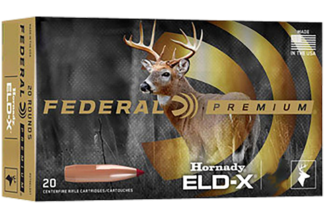 Federal P3006ELDX1   30-06 Cal 178 gr Extremely Low Drag-eXpanding (ELD-X) 20 Bx/10 Cs