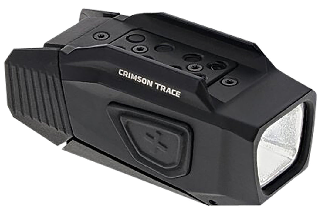 Crimson Trace 0101690 RailLight  Black Aluminum Handgun 100/250/500/1000 Lumens White/Red LED Bulb