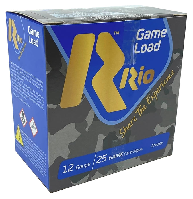 Rio Ammunition TGHV3675 Game Load High Velocity 12Gauge 2.75" 1 1/4oz 7.5Shot