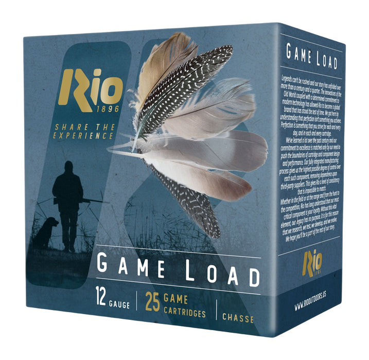 Rio Ammunition TG369 Target Load High Velocity 12Gauge 2.75" 1 1/4oz 9Shot 25 Per Box/10 Case