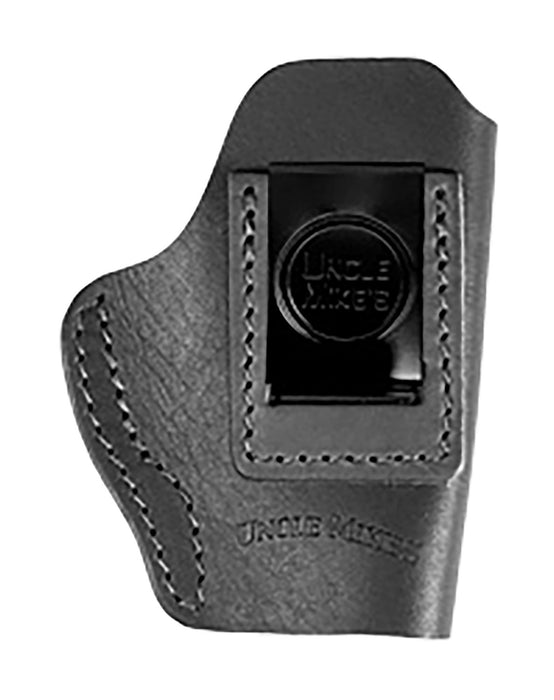 Uncle Mikes-leather(1791) UMIWB1MBLA Inside the Waistband  IWB Size 01 Matte Black Leather Belt Clip Fits Walther PPK Right Hand