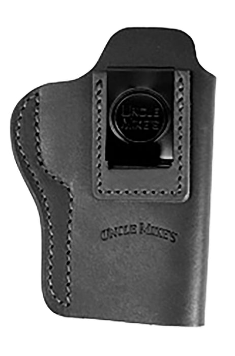 Uncle Mikes-leather(1791) UMIWB5MBLA Inside the Waistband  IWB Size 05 Matte Black Leather Belt Clip Fits Sig P320 Right Hand