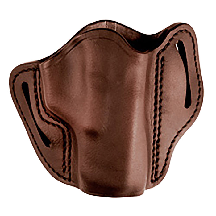 Uncle Mikes-leather(1791) UMOWB2BRWR Outside The Waistband  OWB Size 02 Brown Leather Compatible w/Glock 17/19, Belt Slide Mount, Right Hand