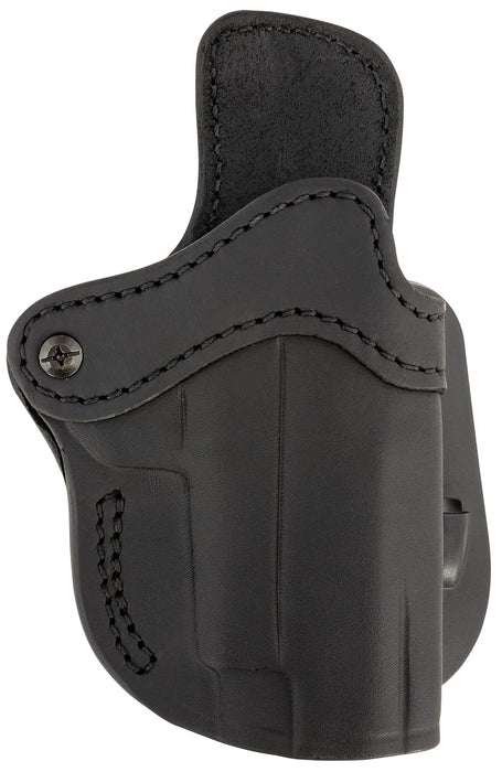 1791 Gunleather ORPDH23SBLR Paddle Holster Optic Ready OWB Size 2.3 Signature Brown Leather Paddle Fits Glock 17 Fits Walther PPQ Right Hand