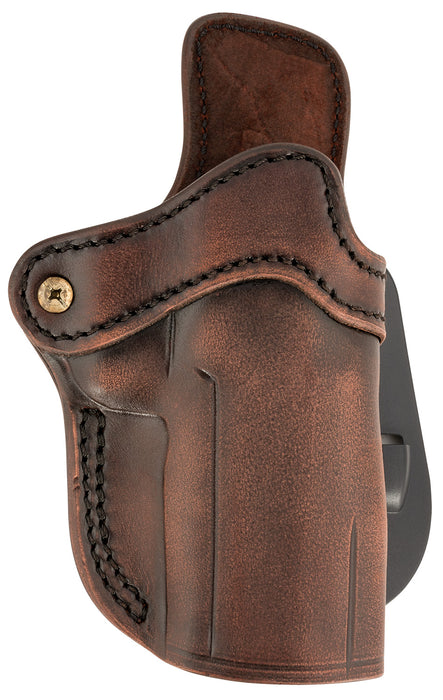 1791 Gunleather ORPDH24VTGR Paddle Holster Optic Ready