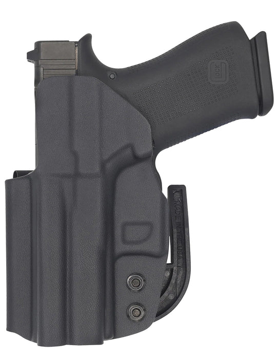 C&G Holsters 0062100 Covert  IWB Black Kydex Belt Clip Fits Glock 43/43X