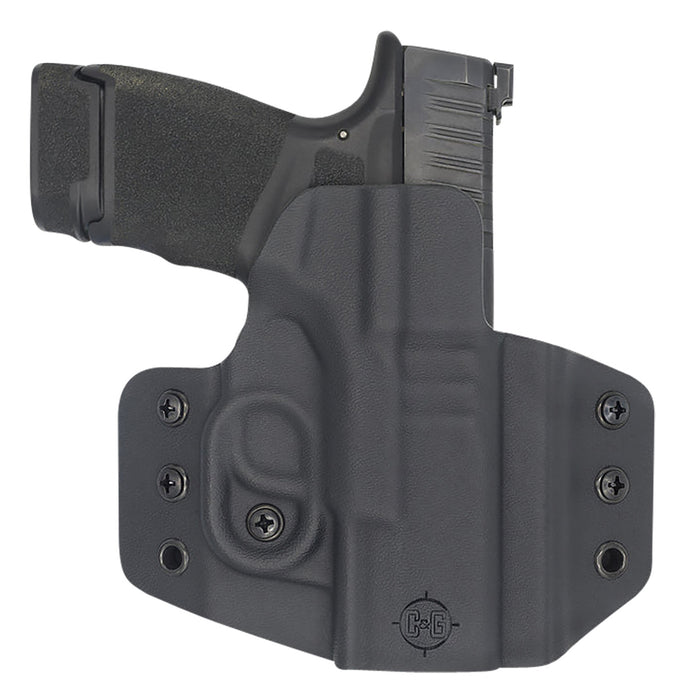 C&G Holsters 0950100 Covert  OWB Black Kydex Belt Loop Fits Springfield Hellcat Right Hand