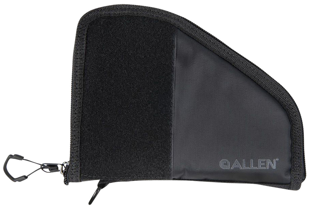 Allen 78-7 Pistol Case  W/Mag Pouch Black Nylon Fits Compact Handguns