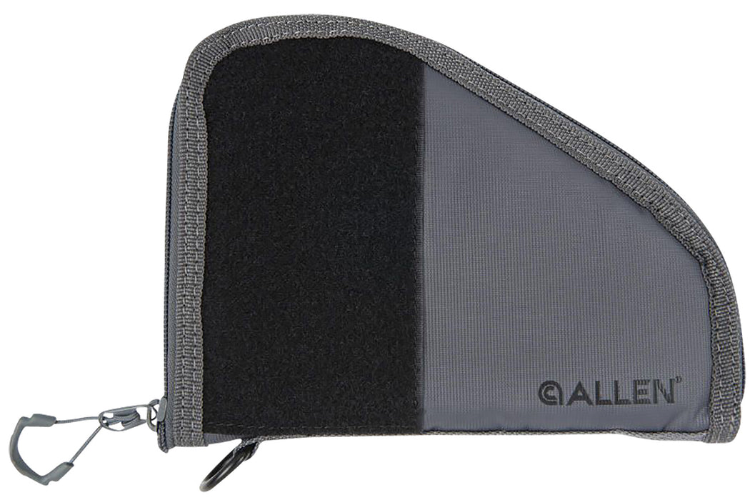 Allen 79-7 Pistol Case  w/Mag Pouch Charcoal Nylon Fits Compact Handguns