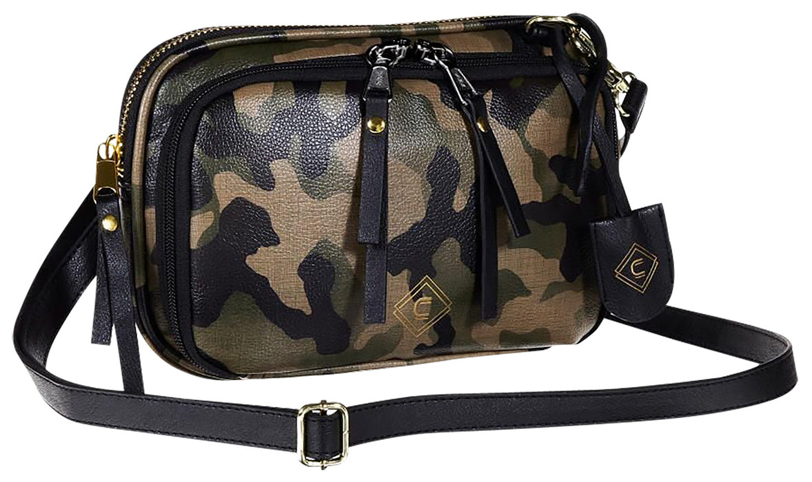 Girls With Guns 90-90 Tomboy Clutch Conceal Carry Bag 10" Long, Camo