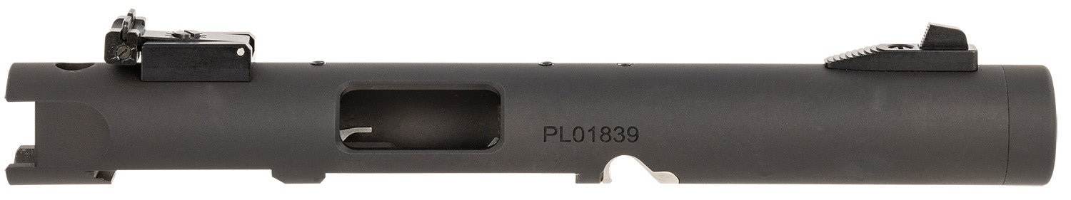 Tactical Solutions PLIV45TEMBNF Pac-Lite Barrel 22 LR 4.50" Threaded, Drilled & Tapped, Adj. Sights, Black Anodized for Ruger Mark IV & IV 22/45