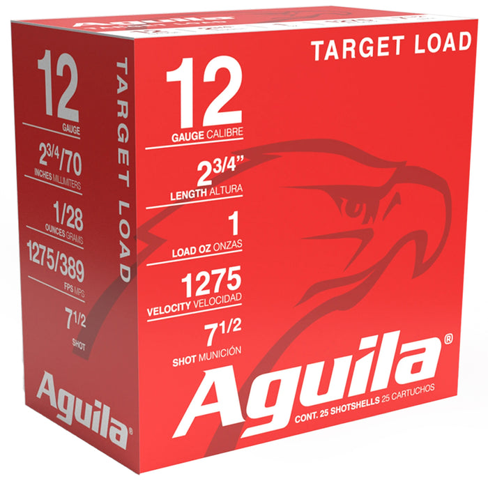 AGUILA 1CHB1337 12GA TRGT 2075" 1OZ 1275 FPS 25/10