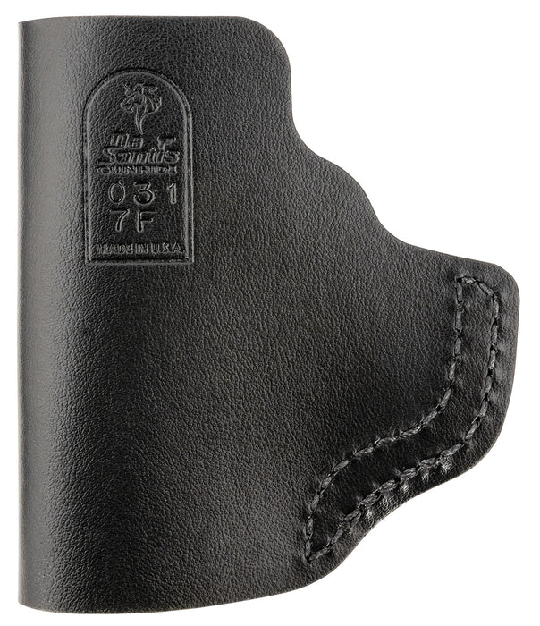 DeSantis Gunhide 031BA7FZ0 Insider  IWB Black Leather Belt Clip Fits Ruger LCP II Right Hand