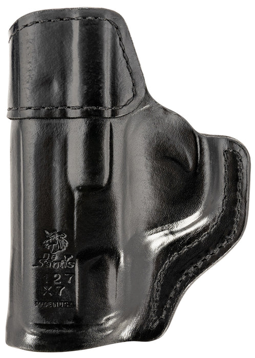 DeSantis Gunhide 127BAX7Z0 Inside Heat  IWB Black Leather Belt Clip Fits S&W M&P Shield 9/40 Right Hand