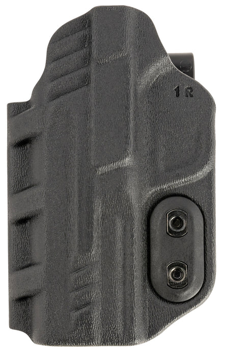 DeSantis Gunhide 137KJ1RZ0 Slim-Tuk  IWB Black Kydex Belt Clip Fits S&W M&P 9 Shield EZ Belt 1.75" Wide Ambidextrous