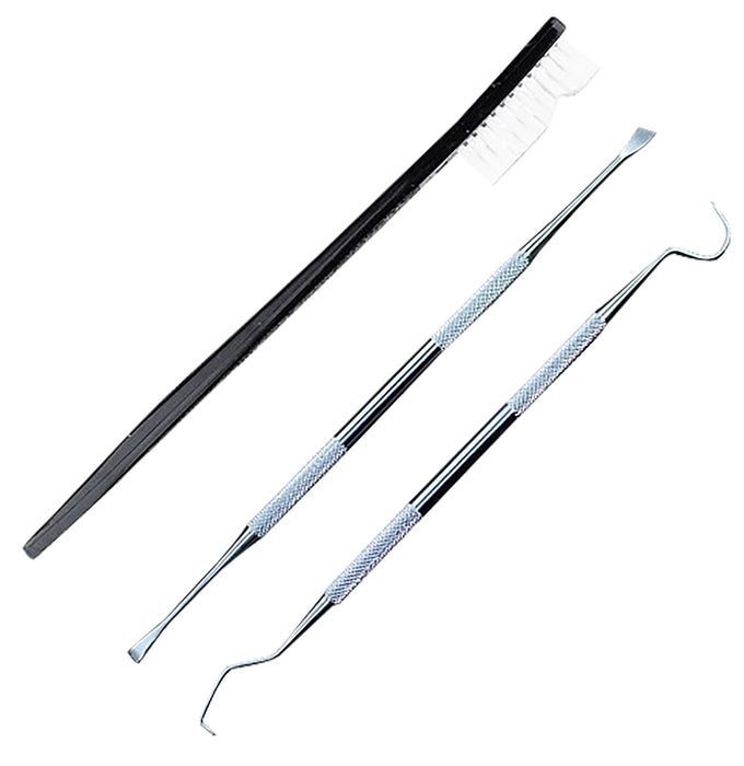 KleenBore KB-PBSET 3-Piece Pick & Brush Tool Set