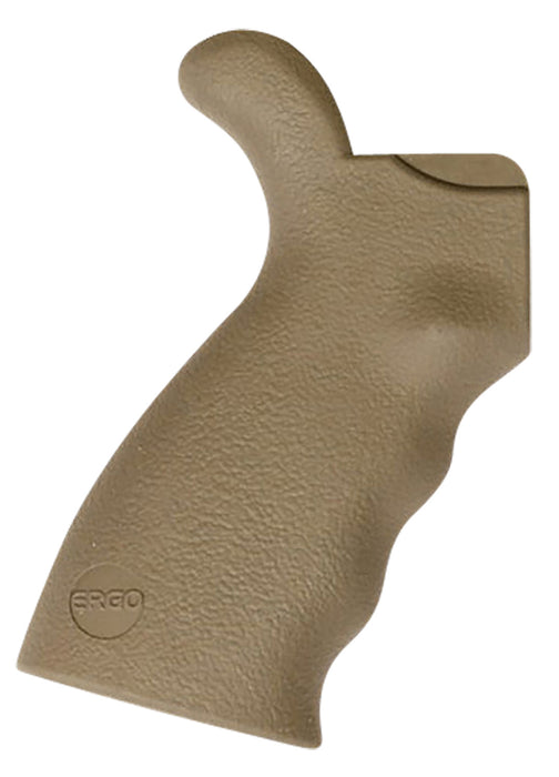 Ergo 4010DE Ergo 2  Made of Suregrip Rubber With Dark Earth Textured Finish for AR-15, AR-10