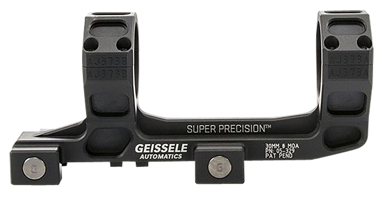 Geissele Automatics  Super Precision Scope Mount (Vortex 1-6) Scope Mount/Ring Combo Black Anodized