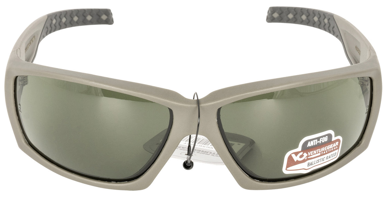 Pyramex VGSG722T Venture Gear Tactical Overwatch Adult Gray Lens Polycarbonate OD Green Frame