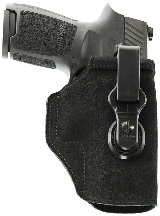 Galco TUC870RB Tuck-N-Go 2.0 IWB Black Leather UniClip/Stealth Clip Fits Sig Sauer Ambidextrous