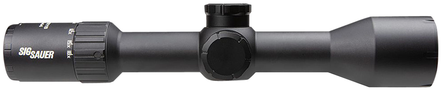 Sig Sauer Electro-Optics SOW63111 Whiskey6  Black 3-18x44mm 30mm Tube MOA Milling Hunter 2.0 Reticle