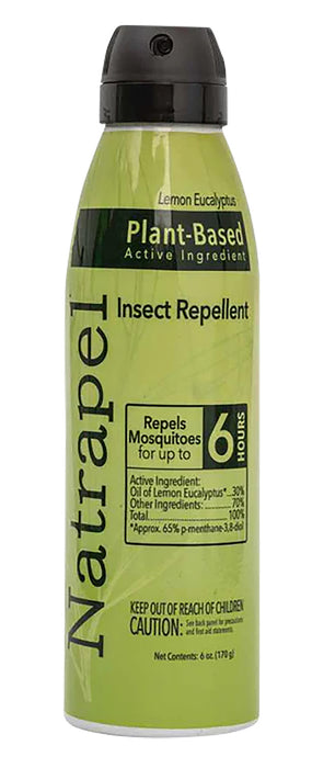 Natrapel 00066865 Lemon Eucalyptus  6 oz Aerosol Repels Ticks Effective Up to 6 hrs