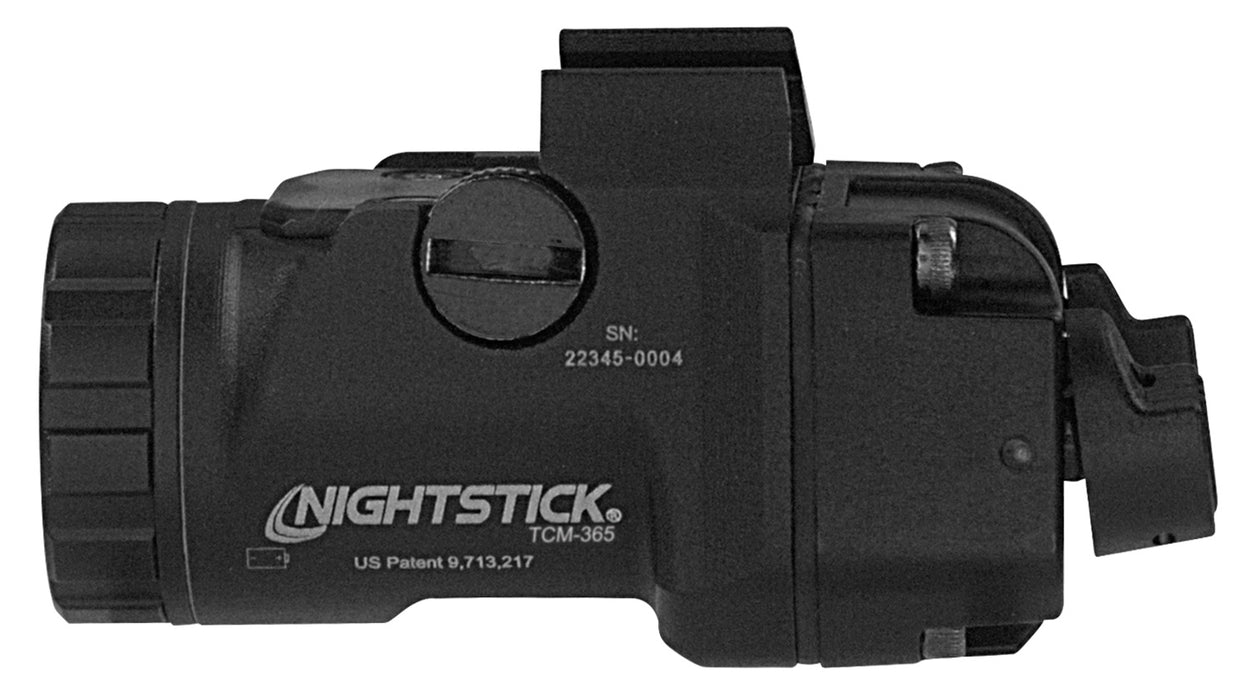 Nightstick TCM365 Subcompact Weapon-Mounted Light for Sig Sauer P365-Series  Black Anodized 650 Lumens White LED