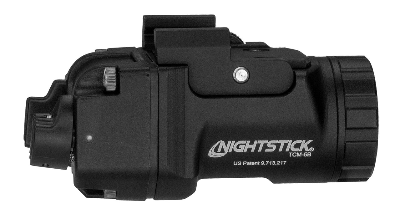 Nightstick TCM5B Subcompact    Weapon-Mounted Light for Narrow Rail Handguns  Black 650 Lumens LED White