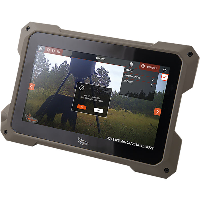 Wildgame Innovations WGIVW0009 Trail Pad SD Card Viewer Brown 7" Touchscreen 32GB x 2