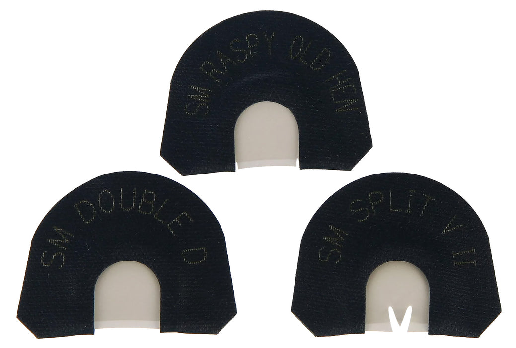 Hunters Specialties STR05934 Lil' Strut Starter Pack Diaphragm Call Attracts Turkey Species Black