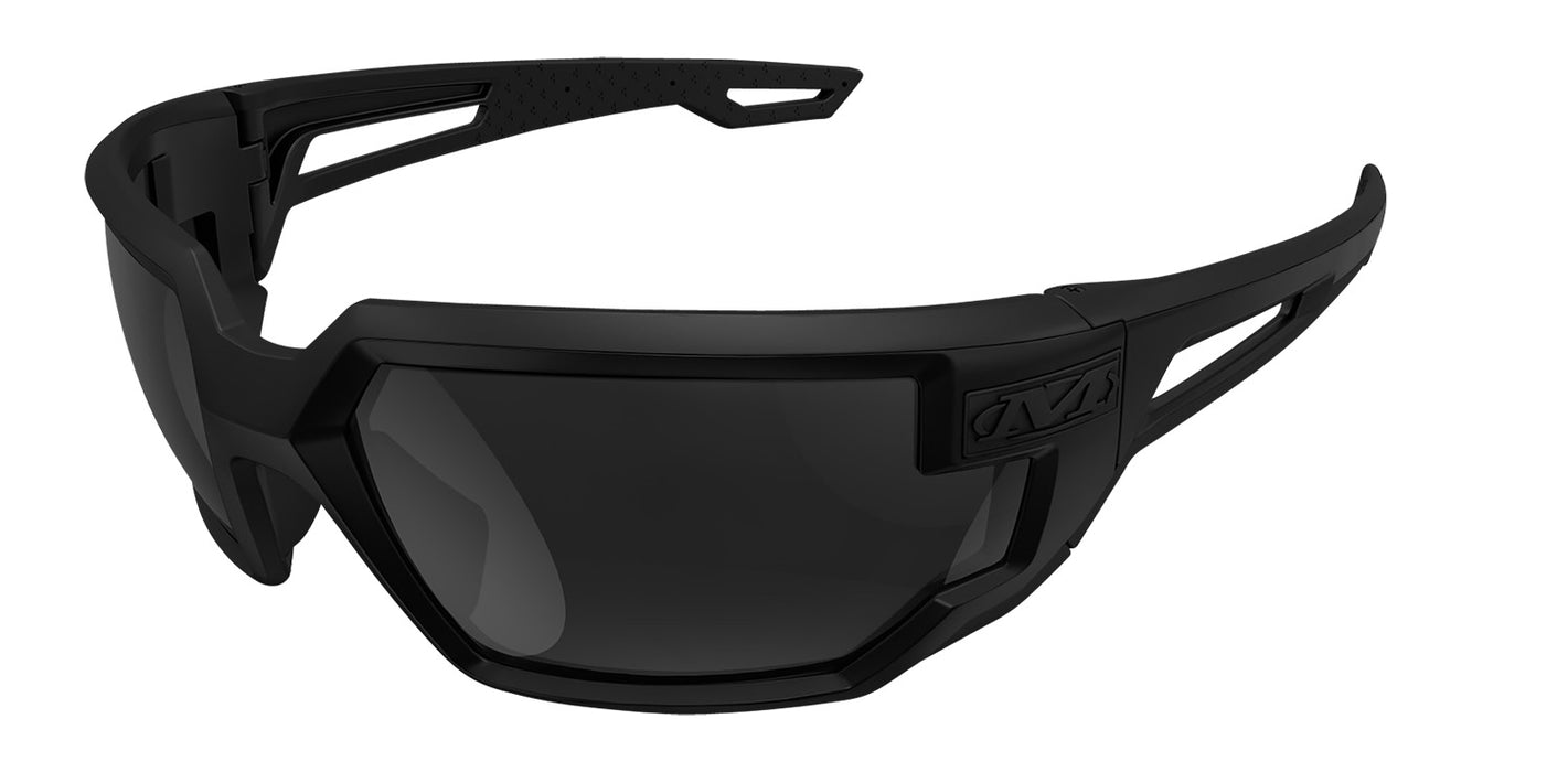 Mechanix Wear VXF20AFPU Type-X  Safety Glasses OSFA Black Lens Anti-Scratch Black Frame