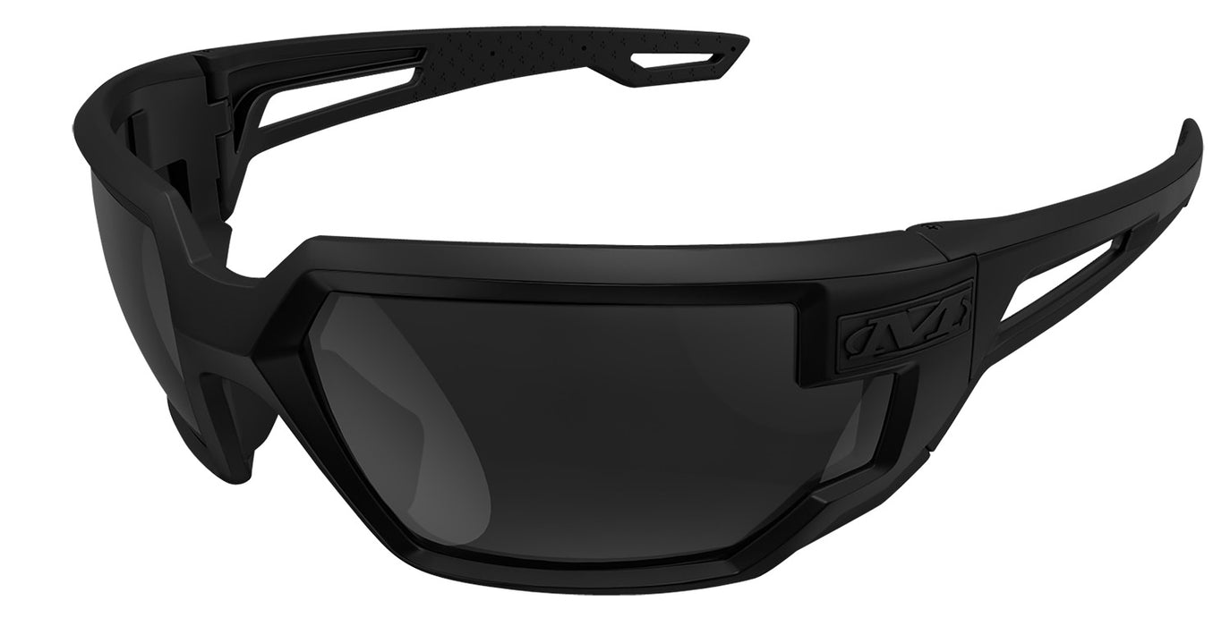 Mechanix Wear VXF30AFPU Type-X  Safety Glasses OSFA Black Lens Anti-Scratch Black Frame