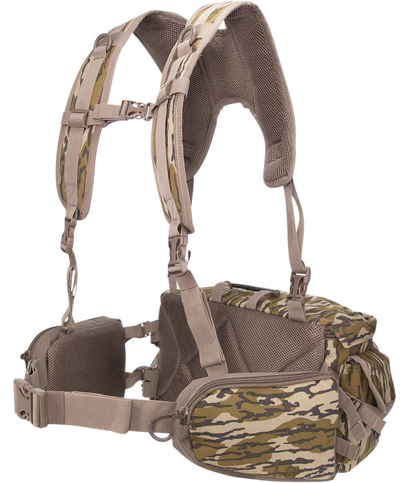 Muddy MUD-BPK-LMBR Pro Lumbar 500 Pack Mossy Oak Bottomland Polyester Zipper/Buckles Closure