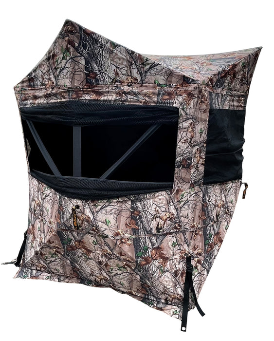 Muddy MUD-MGBTP Twin Peaks  Hub-Style Camo 600D Polyester 70" H x 58" W