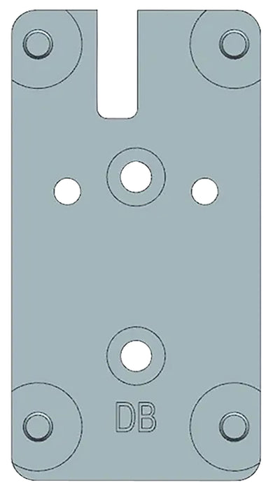 Beretta USA EUS03050 90/92  Silver, Fits Beretta 90/92 RDO Burris FastFire/Vortex Venom/Docter Pattern Footprint Mount