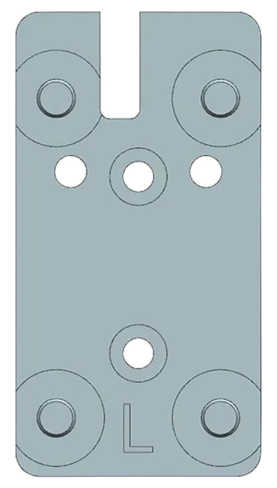 Beretta USA EUS03051 90/92  Silver, Fits Beretta 90/92, RDO Leupold Pattern Footprint Mount