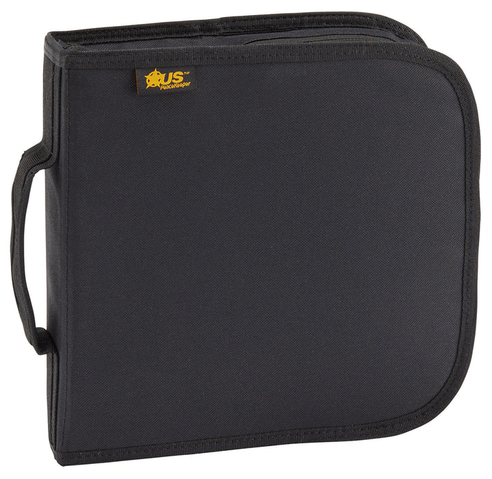 US PeaceKeeper P26208 Handgun Case  Black Holds 1 Handgun Polyester