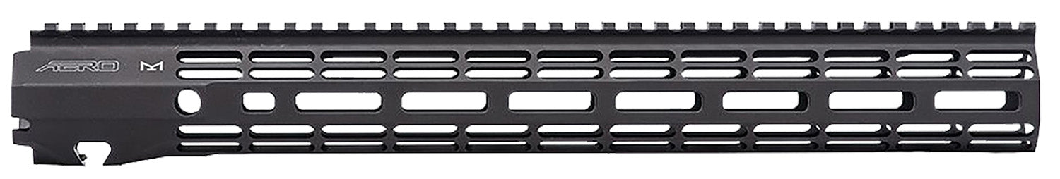 Aero Precision APRA500705A Atlas R-One Handguard 15" M-LOK, Black Anodized Aluminum, Full Length Picatinny Top, QD Sling Mounts, Mounting Hardware Included for M4E1/AR-15