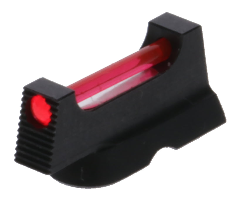 TruGlo TGTG132CZS Fiber-Optic Pro  Black | Red Fiber Optic Front Sight