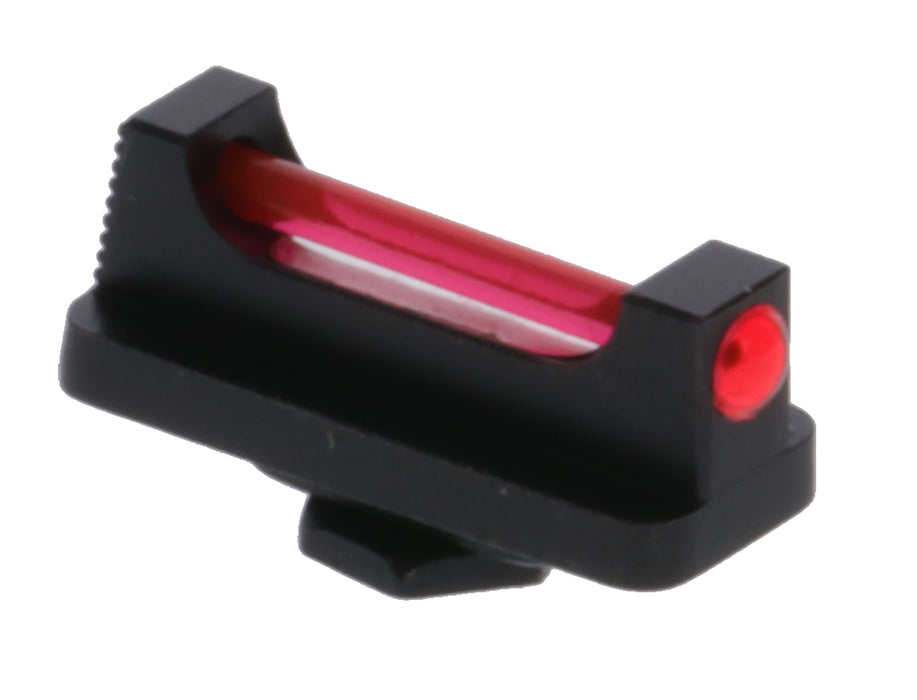 TruGlo TGTG132WQ Fiber-Optic Pro  Black | Red Fiber Optic Front Sight