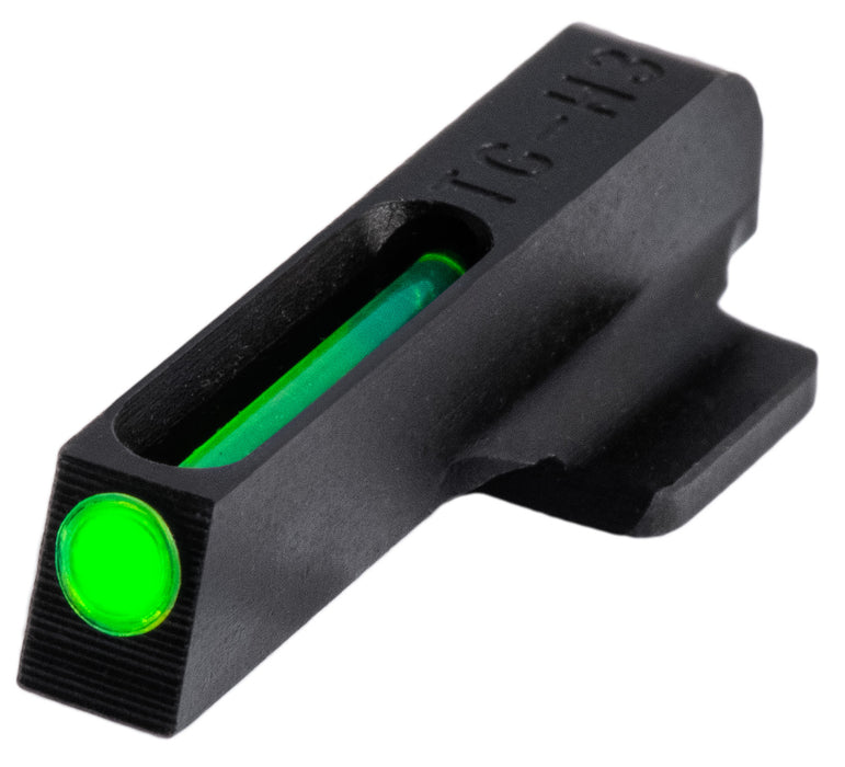 TruGlo TGTG131AT1Y TFO  Black | Green Tritium & Fiber Optic Front Sight Yellow Tritium & Fiber Optic Rear Sight