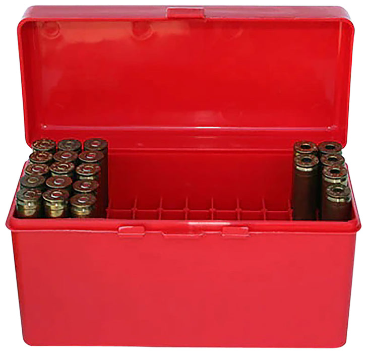 MTM Case-Gard RM6030 Flip-Top  308 Win 220 Swift 243 Win Red Polypropylene 50rd