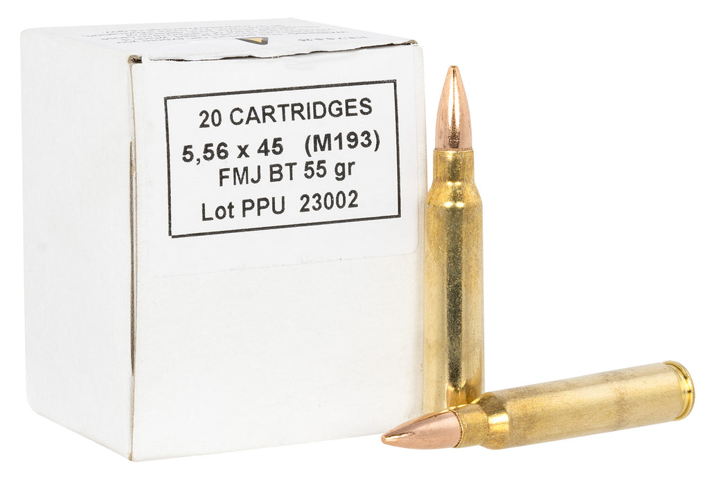 TR&Z PPRM556B Metric Rifle Rifle Line 5.56x45mm NATO 55 gr Full Metal Jacket Boat-Tail (FMJBT) 1000 Per Box/ 1 Cs