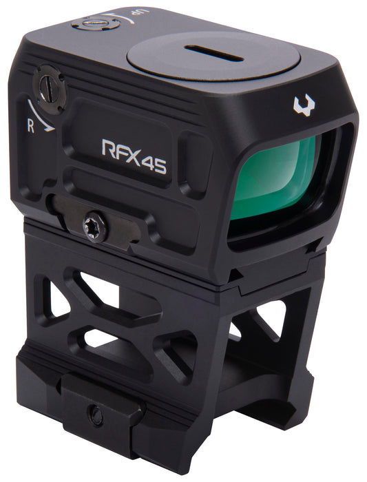 Viridian 9810060 RFX45 Closed Emitter Green Dot Sight  Black | 24 x 15.5mm 5 MOA Green Dot