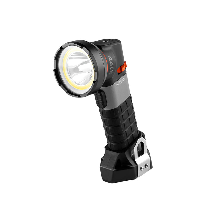 Alliance Consumer Group NEBSPT1004 Luxtreme SL25R Spotlight  Black 30/300/500 Lumens White LED/Red Flood