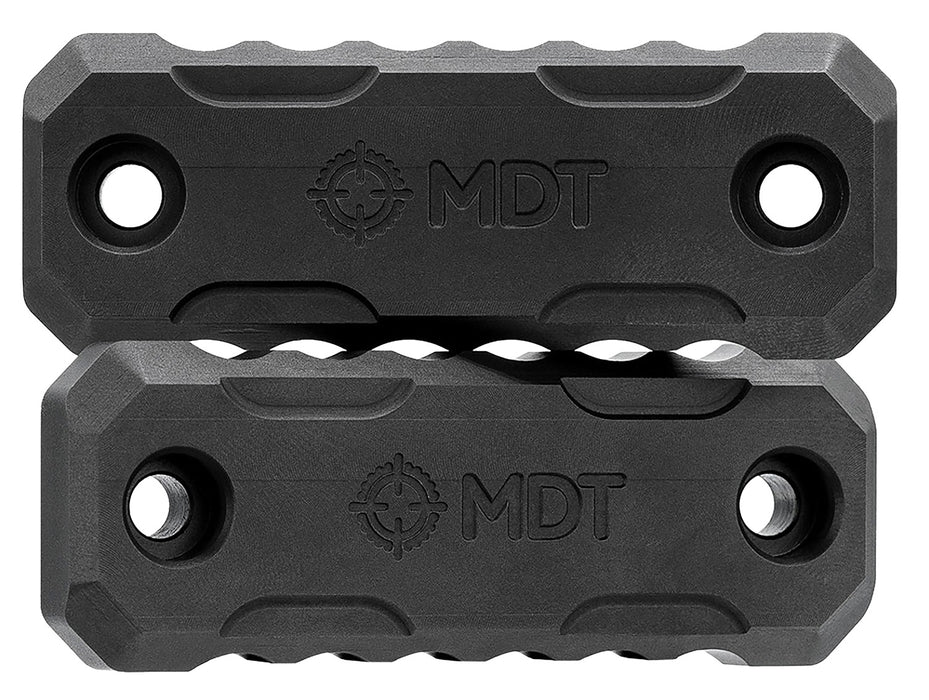 Mdt Sporting Goods Inc 107304BLK Forend Weight  Exterior, M-LOK Mount, 0.35 lbs Each (2 Pack), Black Steel